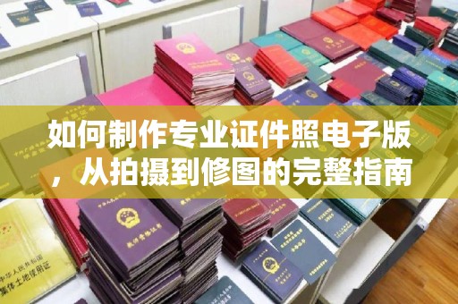 古丈如何制作专业证件照电子版，从拍摄到修图的完整指南